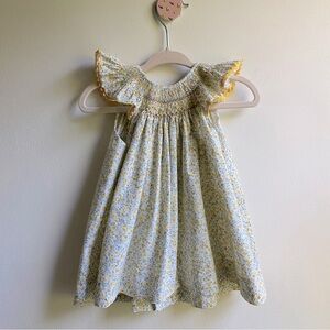 La Croqueta Smock Dress Set 12M